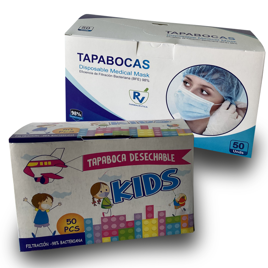 Tapaboca desechable